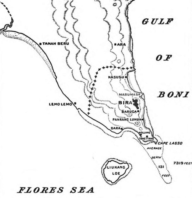Daerah Tanah Beru - Bira - Ara, tahun 1930-an